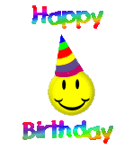 Happy Birthday to you!